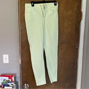Mint Green Women's Jeans